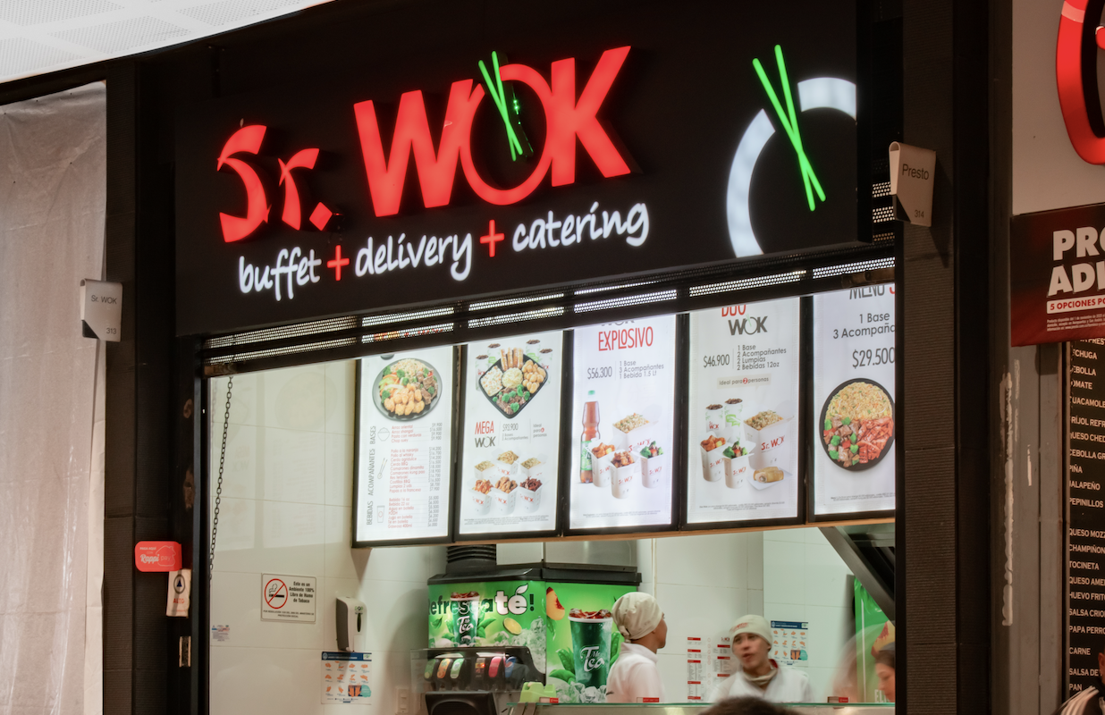 restaurante de comida china sr wok en barranquilla