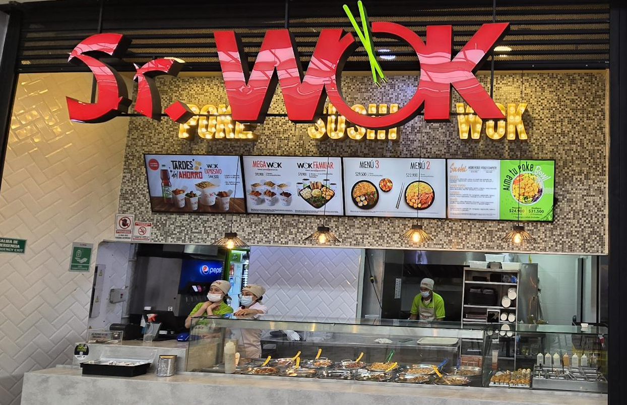 comida asiática sr wok tunja