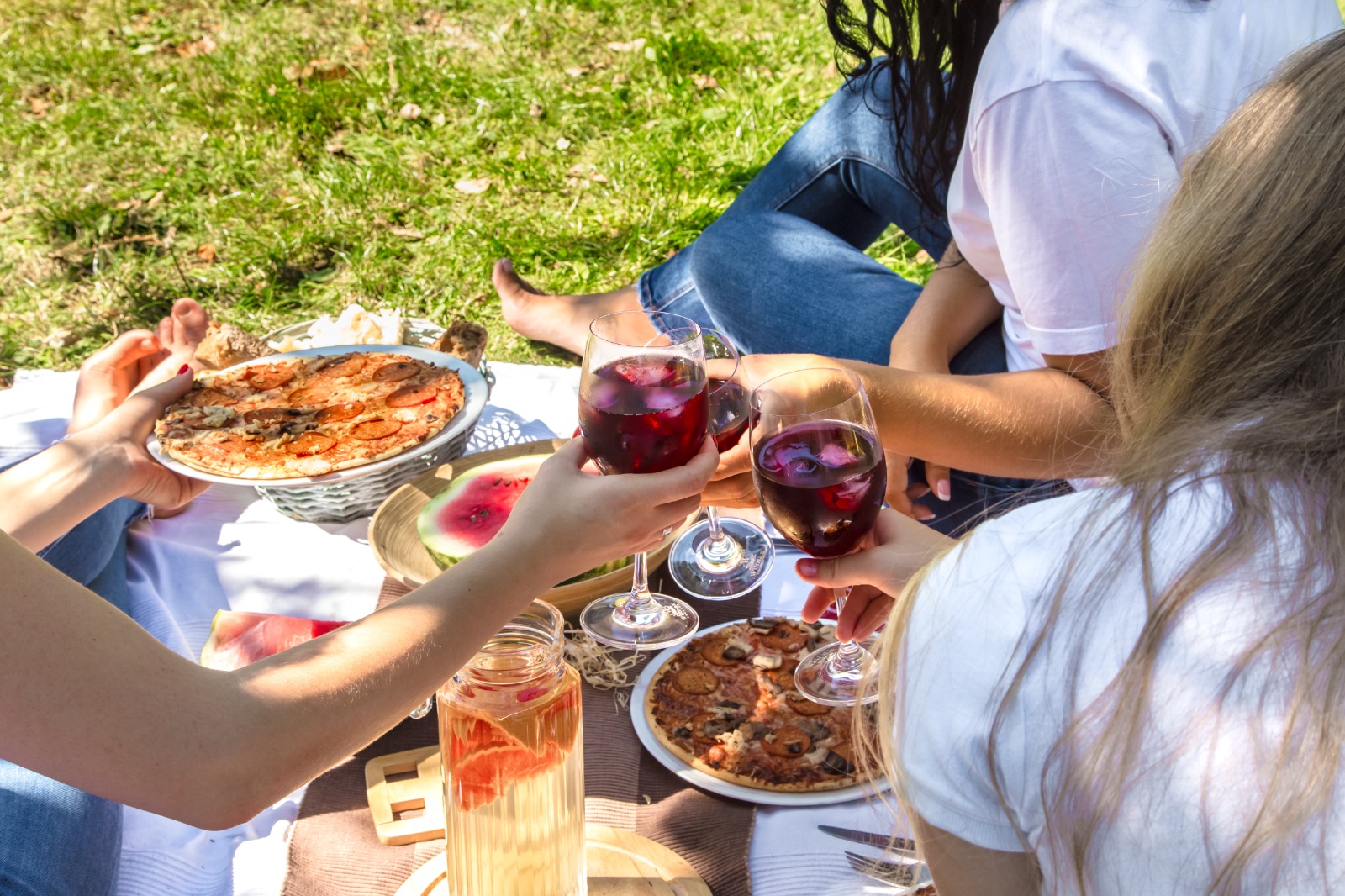 comida al aire libre
