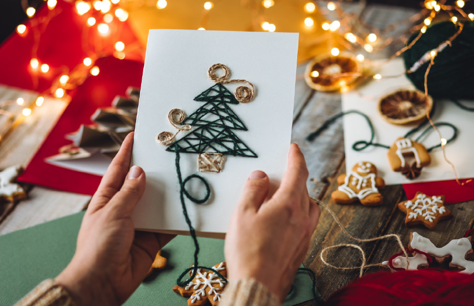 Decoración Navideña y Cartas para Santa. 