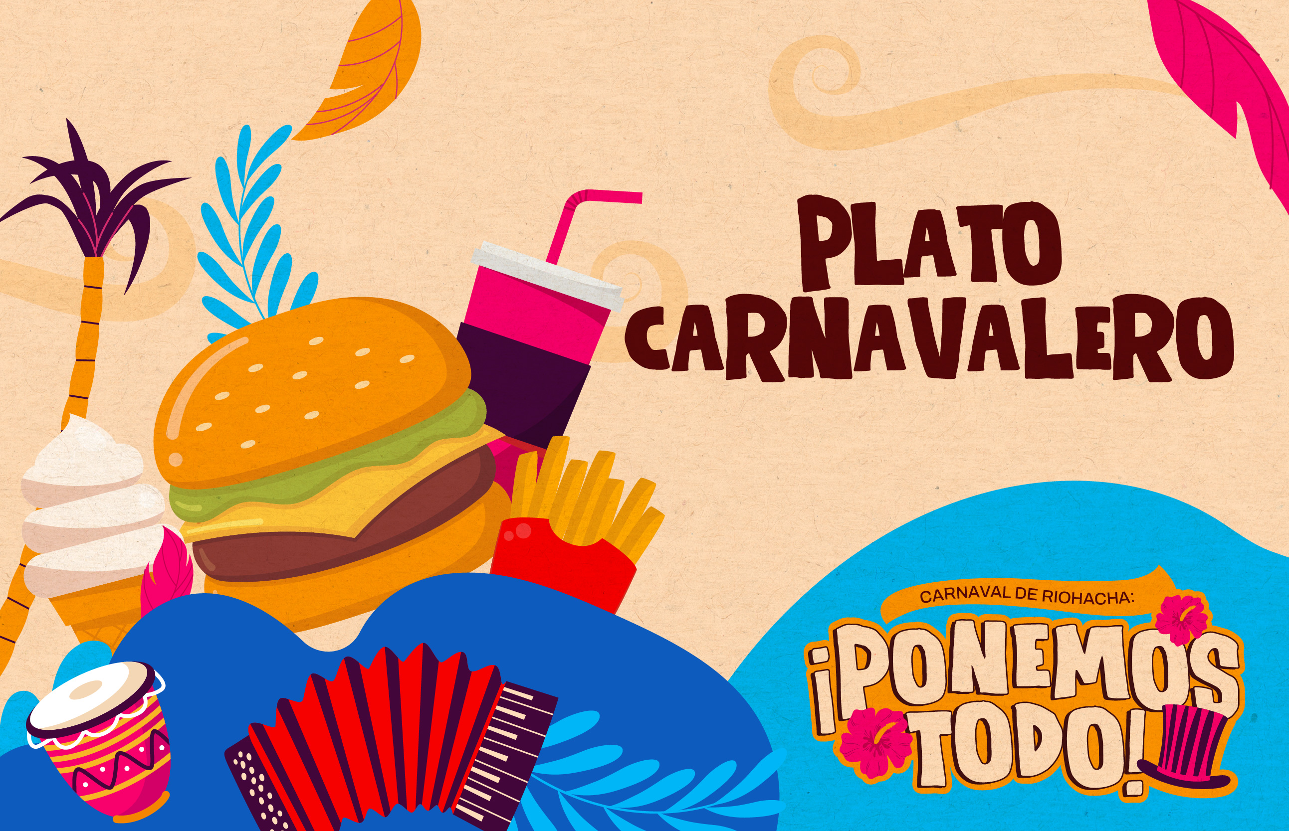 Plato Carnavalero